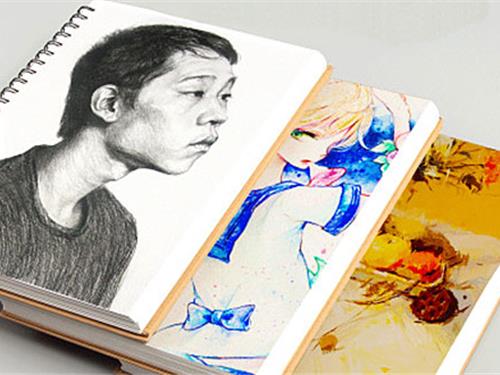 专业定制美术素描本绘画本YO圈绘画本 素描本定